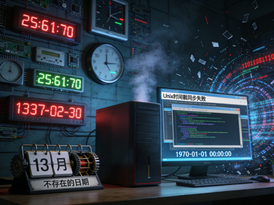 服务器时间不准确的风险，如果 unix 时间戳不对会怎么样